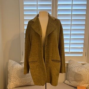 Dolce & Gabbana Olive Green Jacket, vintage soft material sz28/42